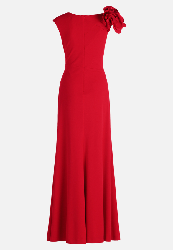 Abendkleid figurbetont / Rückseite