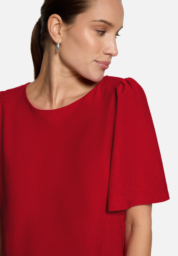 T-Shirt- Kleid  mit Rundhalsausschnitt  / Detailbild