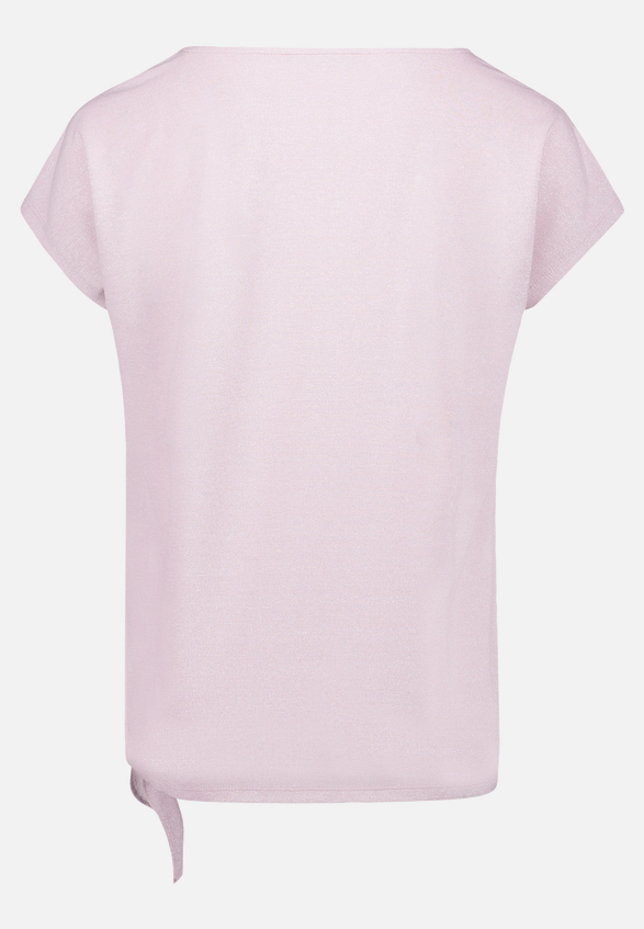 Halbarm-Shirt mit Schleifenknoten / Rückseite