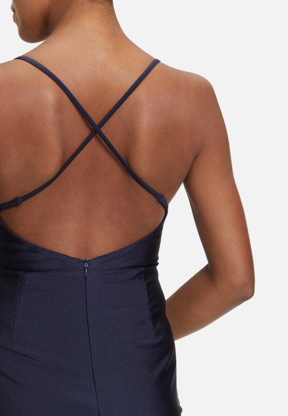 Abendkleid figurbetont / Detailbild