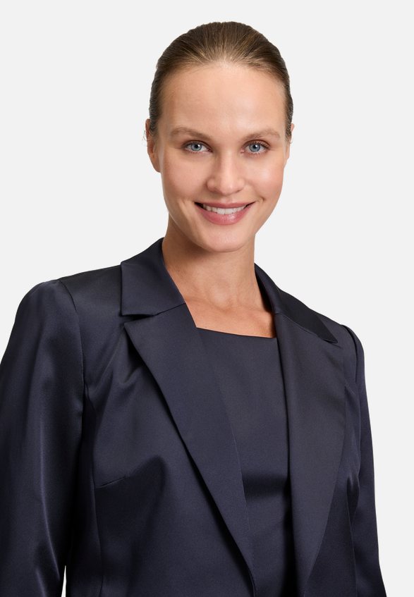 Blazer-Jacke ohne Verschluss / Detailbild
