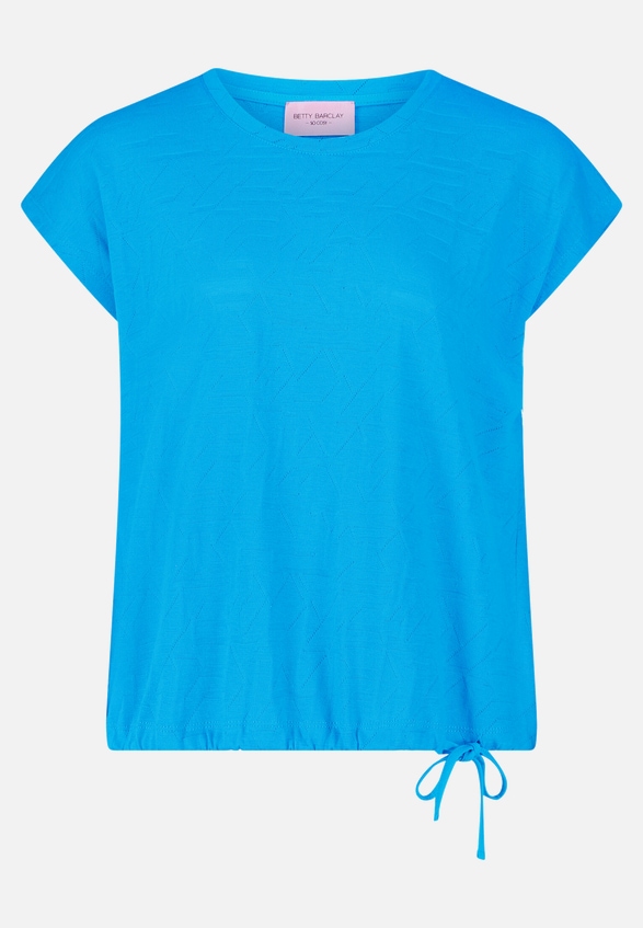 Strukturshirt mit Tunnelzug / Vorderseite