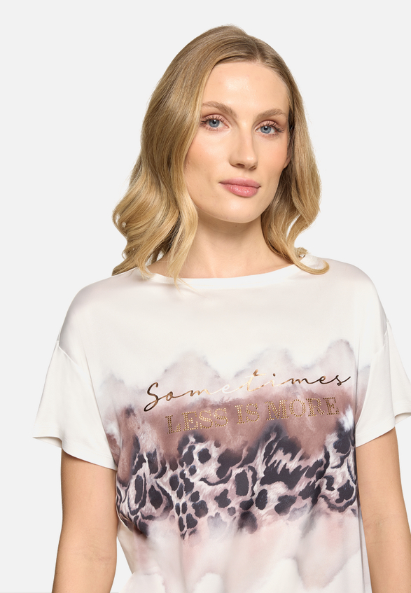 Blusenshirt mit Aufdruck / Detailbild