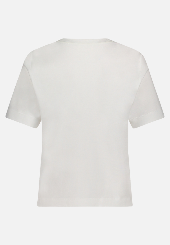 Kurzarm-Shirt mit Rundhalsausschnitt / Rückseite