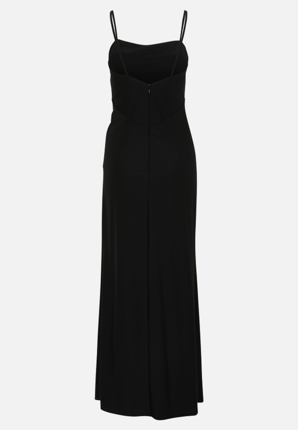 Abendkleid mit Raffung / Rückseite