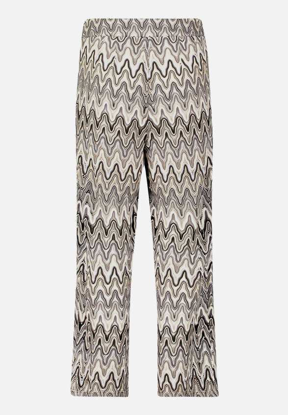 Marlene-Hose mit hohem Bund / Rückseite