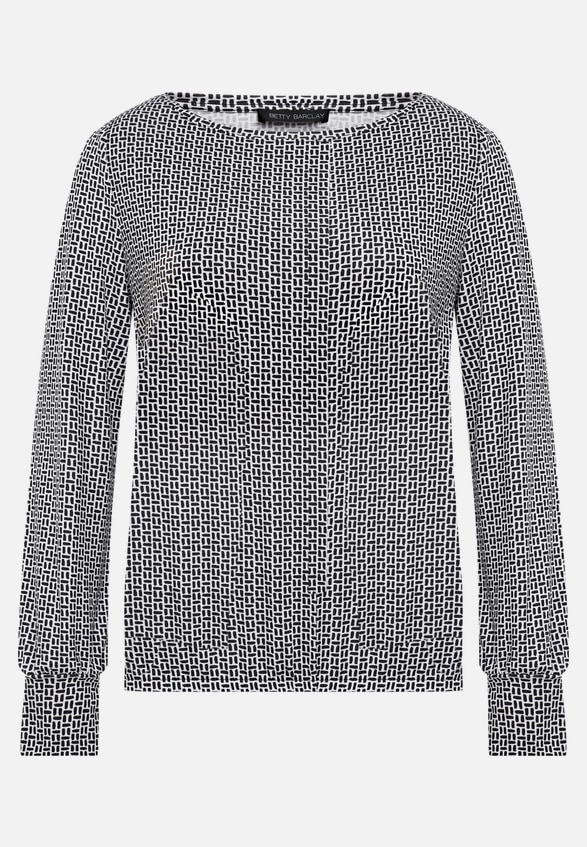 Casual-Shirt mit Gummizug / Vorderseite