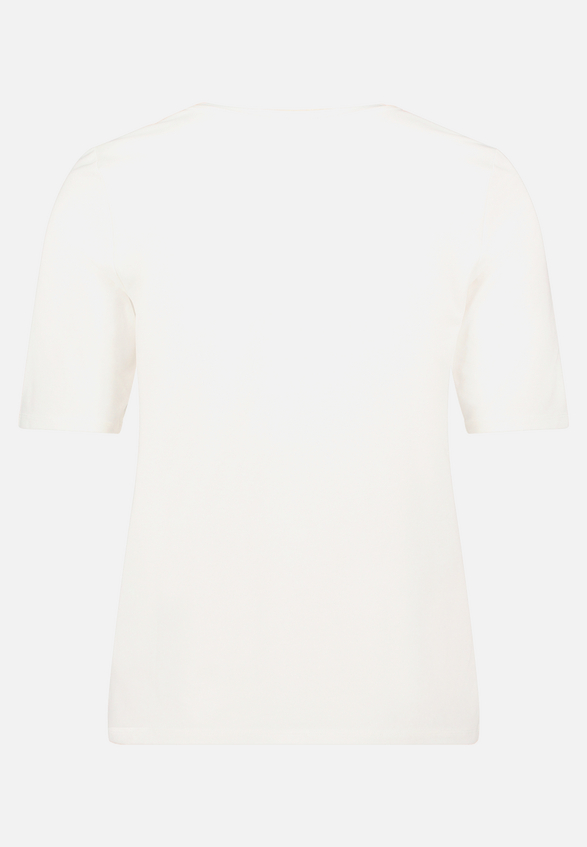 Basic Shirt mit Placement / Rückseite