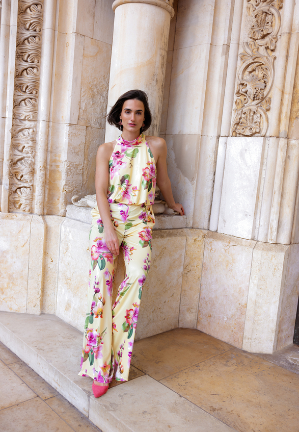 Jumpsuit mit Blumenprint / Imagebild