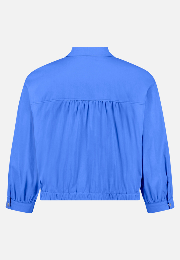 Blusenjacke mit Kragen / Rückseite