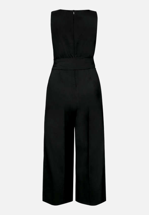 Eleganter Jumpsuit mit Eingrifftaschen / Rückseite