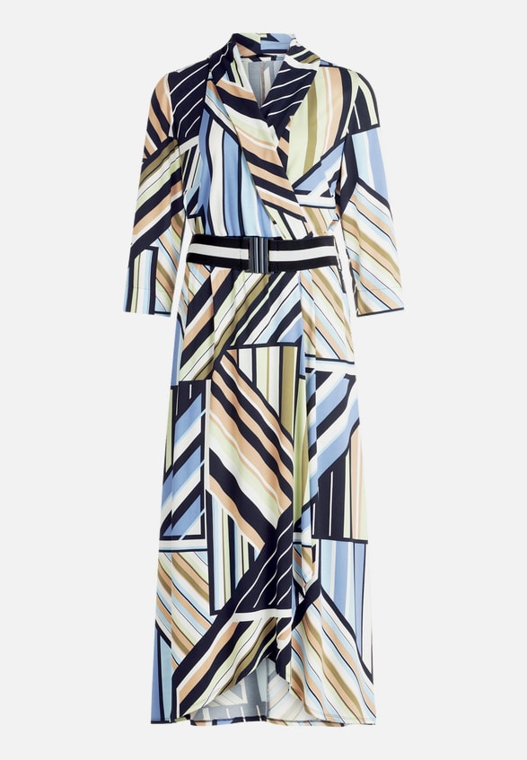 Midikleid mit Volant / Vorderseite