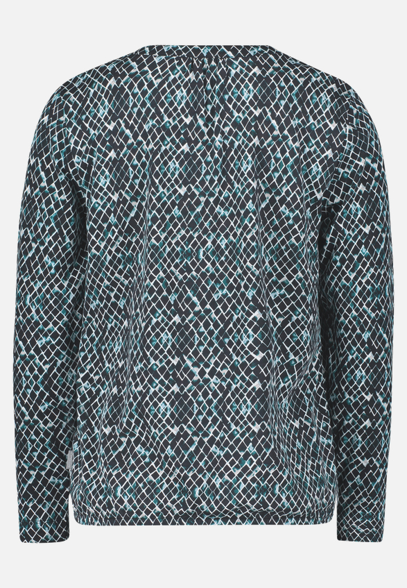 Casual-Shirt mit verdeckter Verschlussleiste / Rückseite