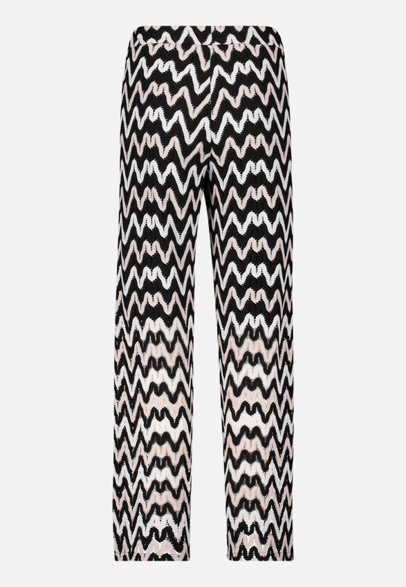 Schlupfhose mit Struktur / Rückseite