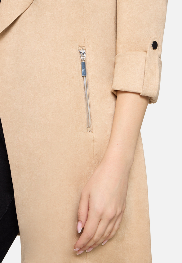 Blazer-Jacke ohne Verschluss / Detailbild