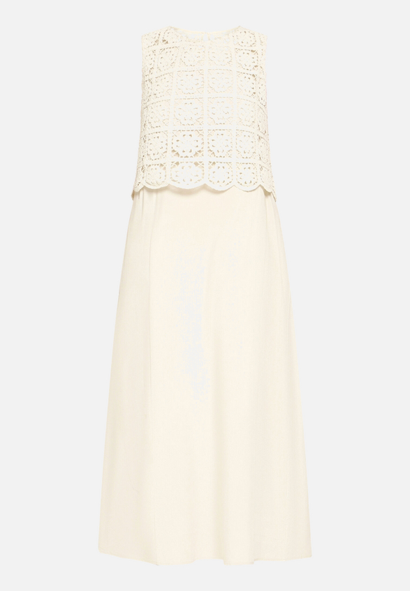 Casual-Kleid mit Stickerei / Vorderseite