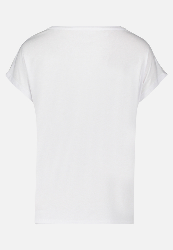 Basic Shirt mit Aufdruck / Rückseite