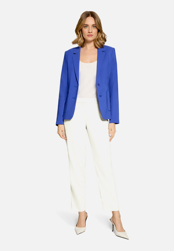 Blazer-Jacke langarm / Modellfoto Vorderseite (Outfit)