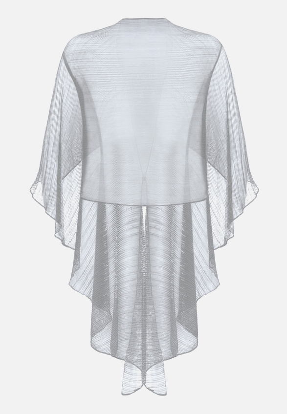 Cape im Glitzer-Look / Rückseite