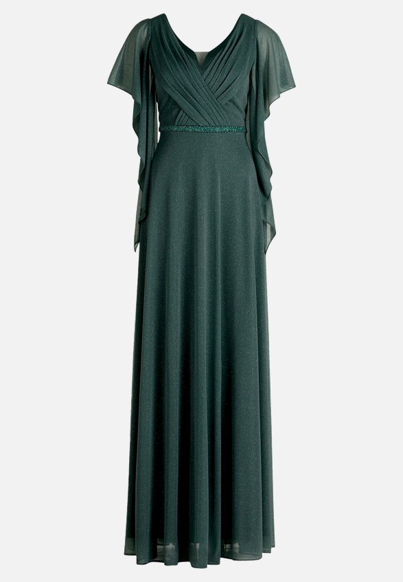 Abendkleid im Glitzer-Look / Vorderseite
