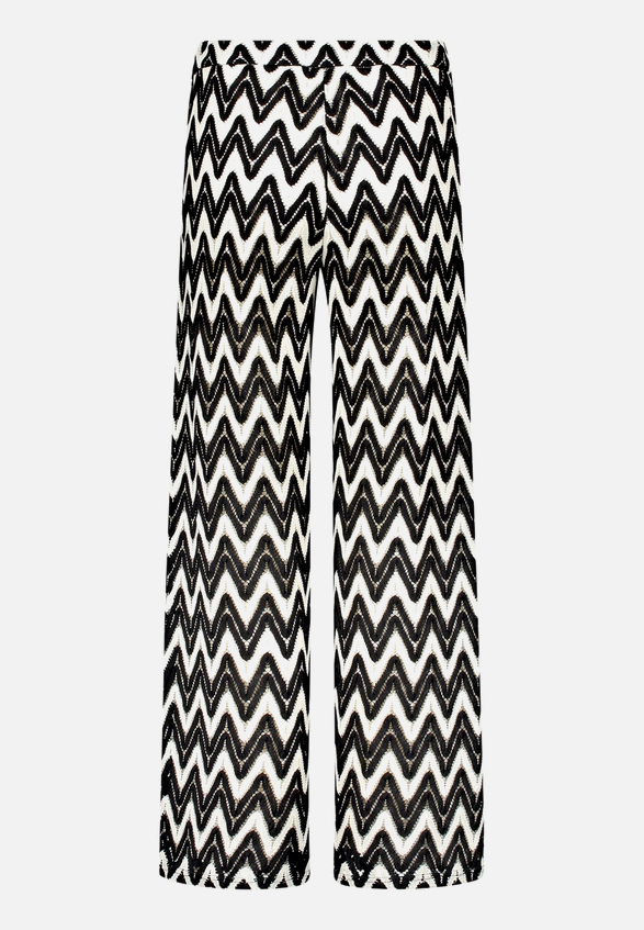 Schlupfhose mit Struktur / Rückseite