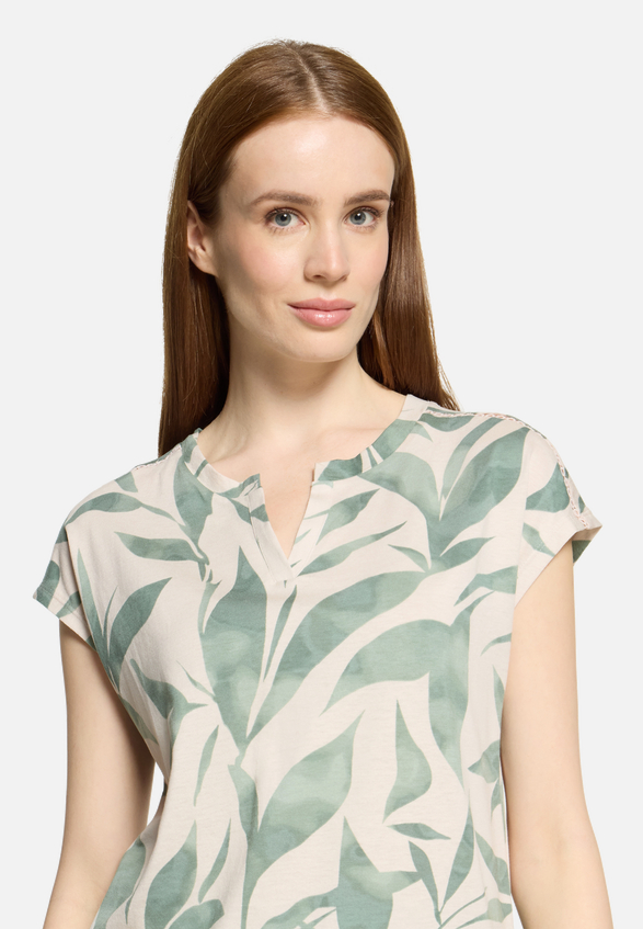 Casual-Shirt mit Tunnelzug / Detailbild