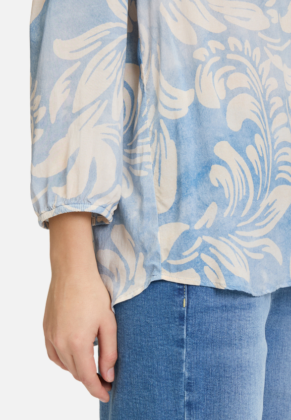 Casual-Bluse mit Gummizug / Detailbild