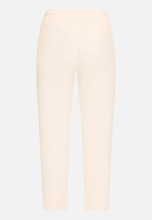 Leinenhose unifarben / Rückseite