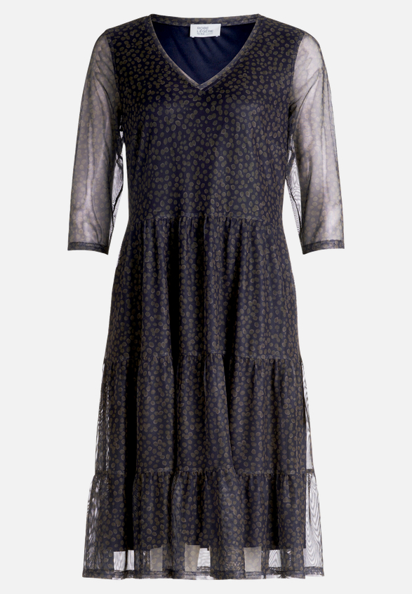 Stufenkleid mit Stufen / Vorderseite