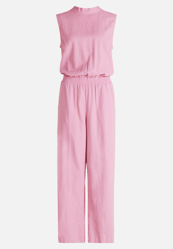 Jumpsuit mit hohem Kragen / Vorderseite