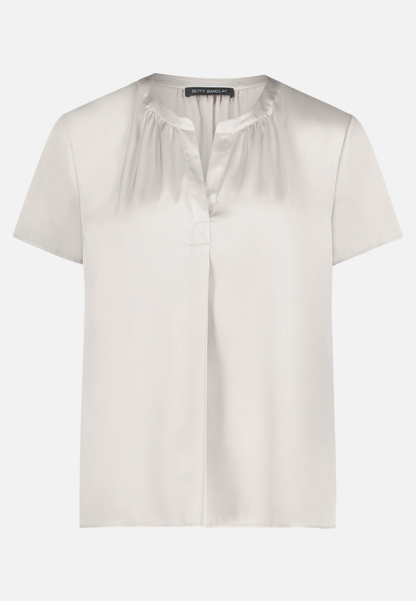 Satin-Bluse kurzarm / Vorderseite