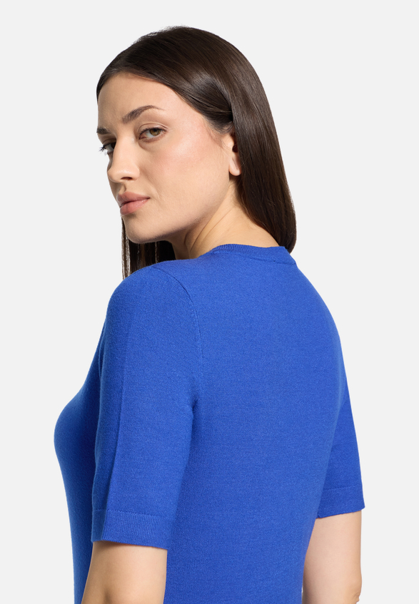 Basic-Pullover kurzarm / Detailbild