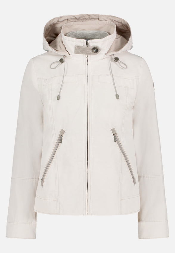 Sommerjacke mit abnehmbarer Kapuze / Vorderseite