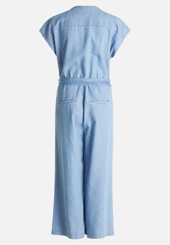 Jumpsuit mit aufgesetzten Taschen / Rückseite