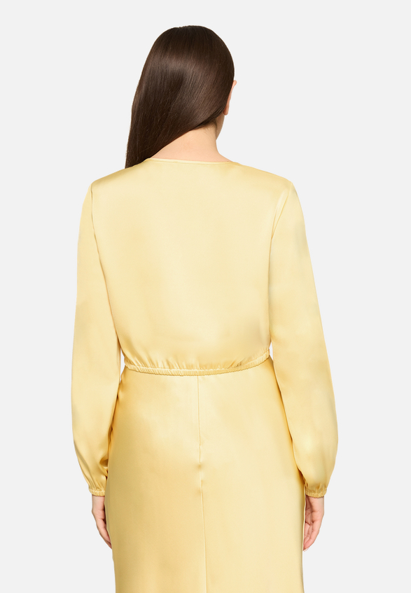 Blouson mit Reißverschluss / Modellfoto Rückseite