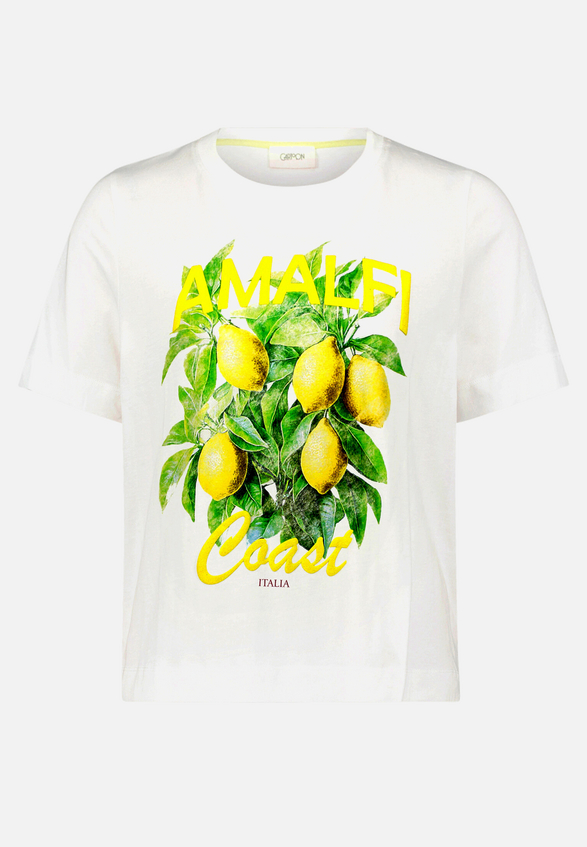 Kurzarm-Shirt mit Rundhalsausschnitt / Vorderseite