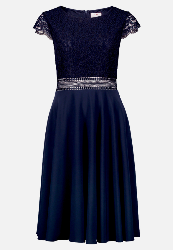 Abendkleid mit Spitze / Vorderseite