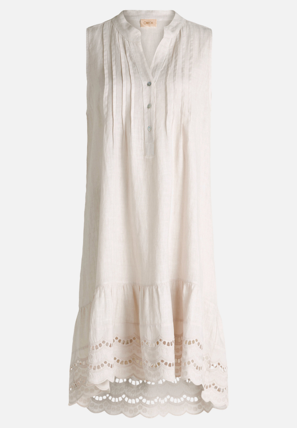 Casual-Kleid mit Stickerei / Vorderseite