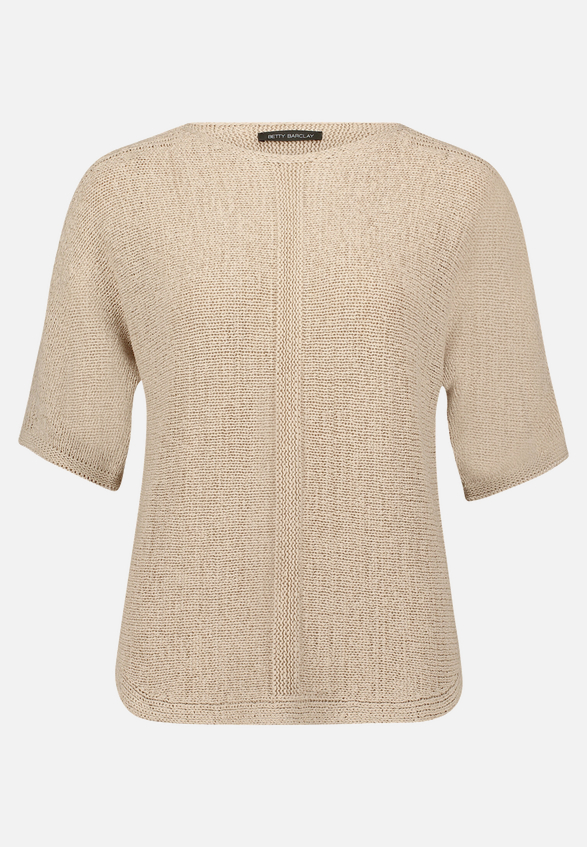Strickpullover kurzarm / Vorderseite