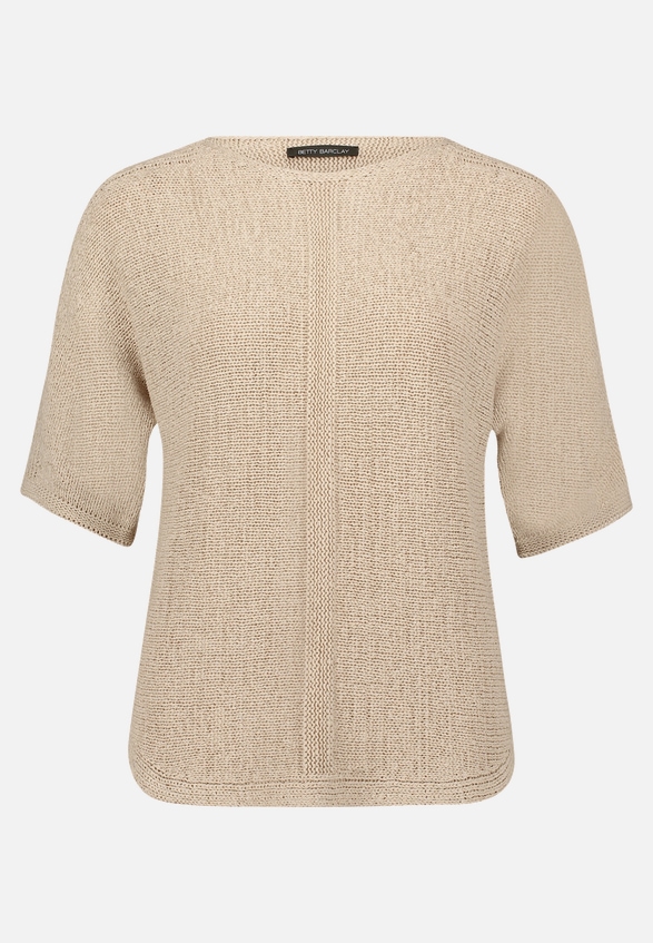 Strickpullover kurzarm / Vorderseite