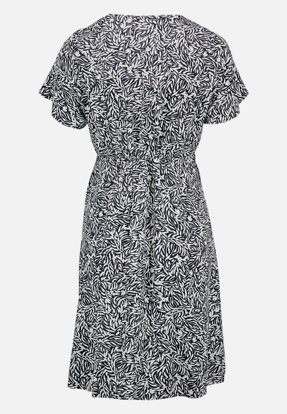 Blusenkleid Mini mit Bindegürtel  / Rückseite