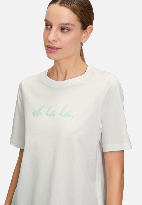 Printshirt mit Rundhalsausschnitt / Detailbild
