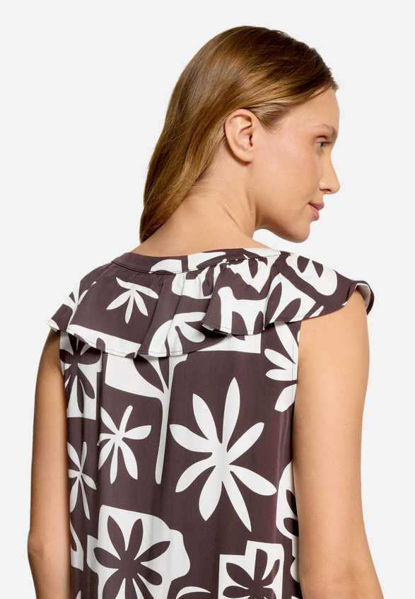 Casual-Kleid mit Flügelärmeln / Detailbild