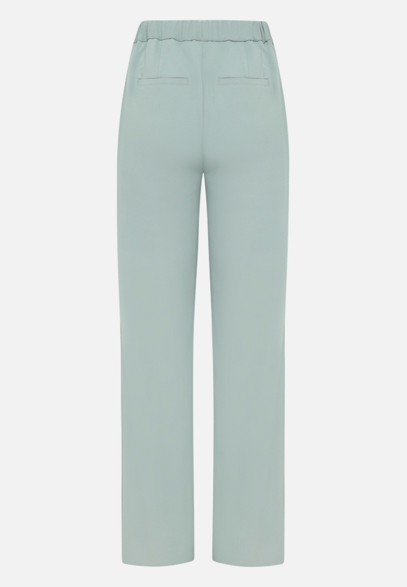 Stoffhose  mit Schlitz vorn / Rückseite