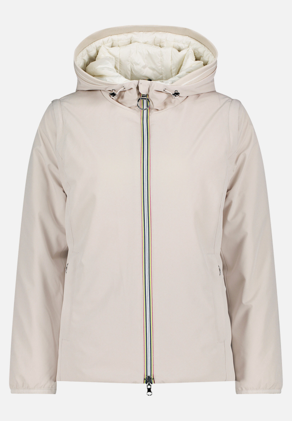 Wendejacke mit Kapuze / Vorderseite