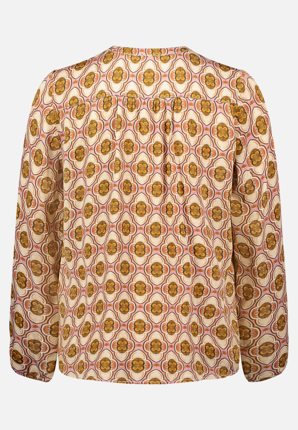 Casual-Bluse mit Knöpfen / Rückseite