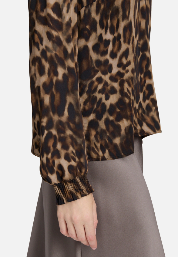 Casual-Bluse mit Muster / Detailbild