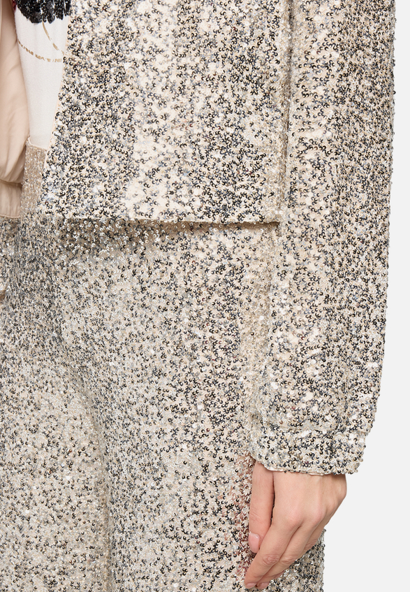 Blouson mit Pailletten / Detailbild