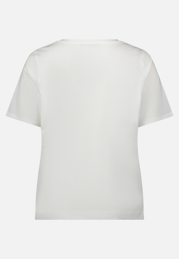 Basic Shirt mit Placement / Rückseite