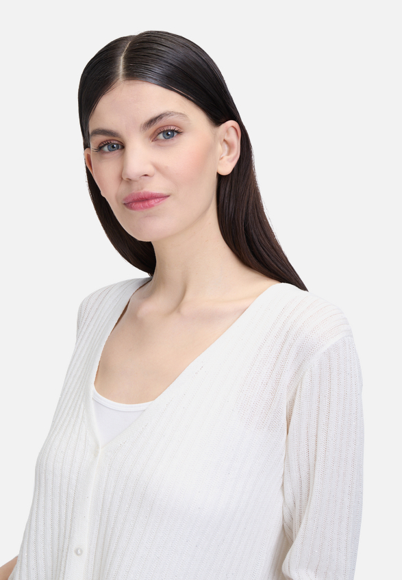Shirtjacke mit 3/4 Arm / Detailbild